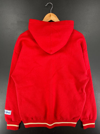 90's SAN FRANCISCO 49ERS Size L Vintage NFL Hoodie Sweat-Shirt / F8457S