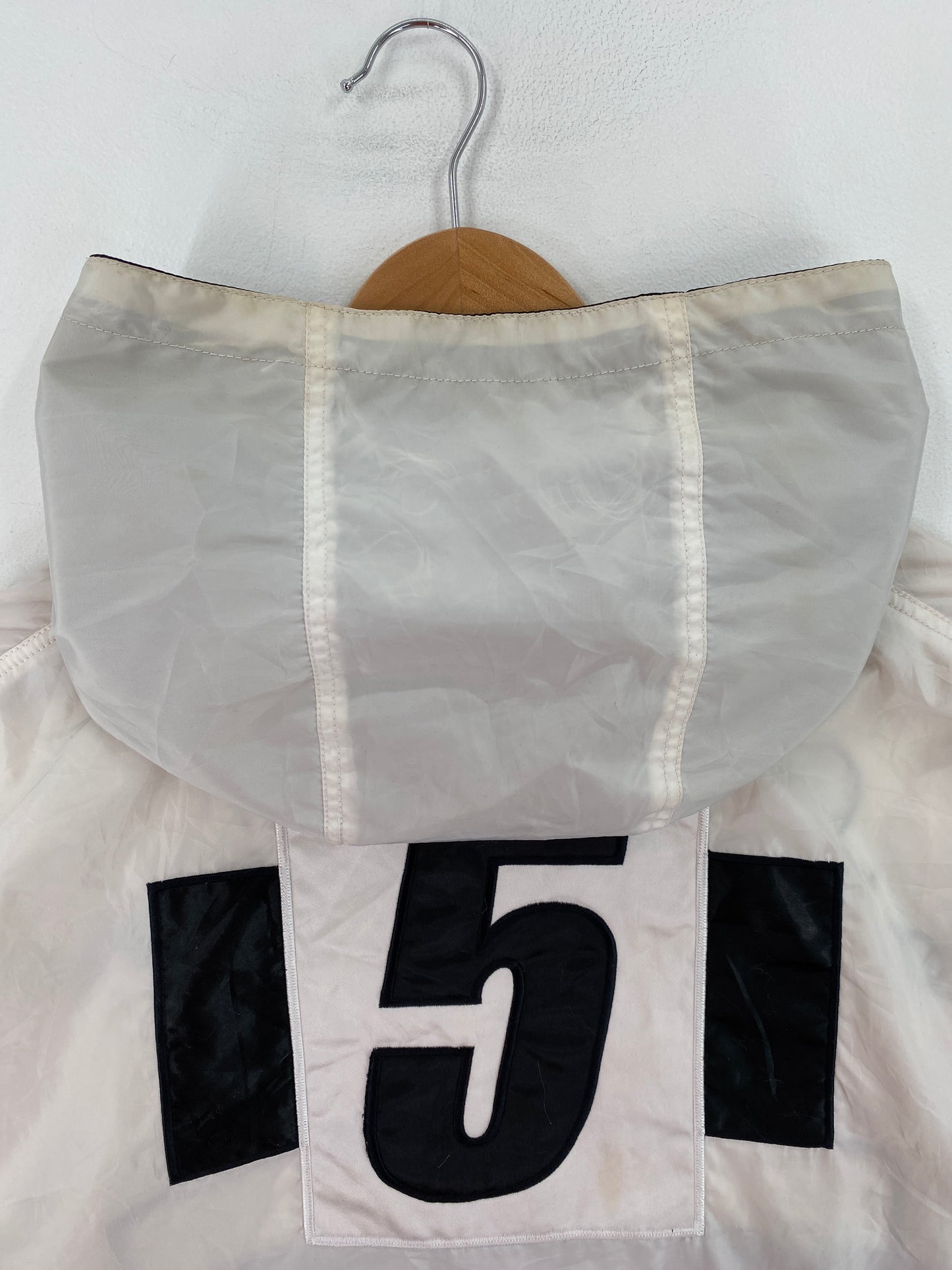 .Vintage TEAM GERMANY Size No Tag (Approx.XL) Racing Nylon Jacket / E9121N