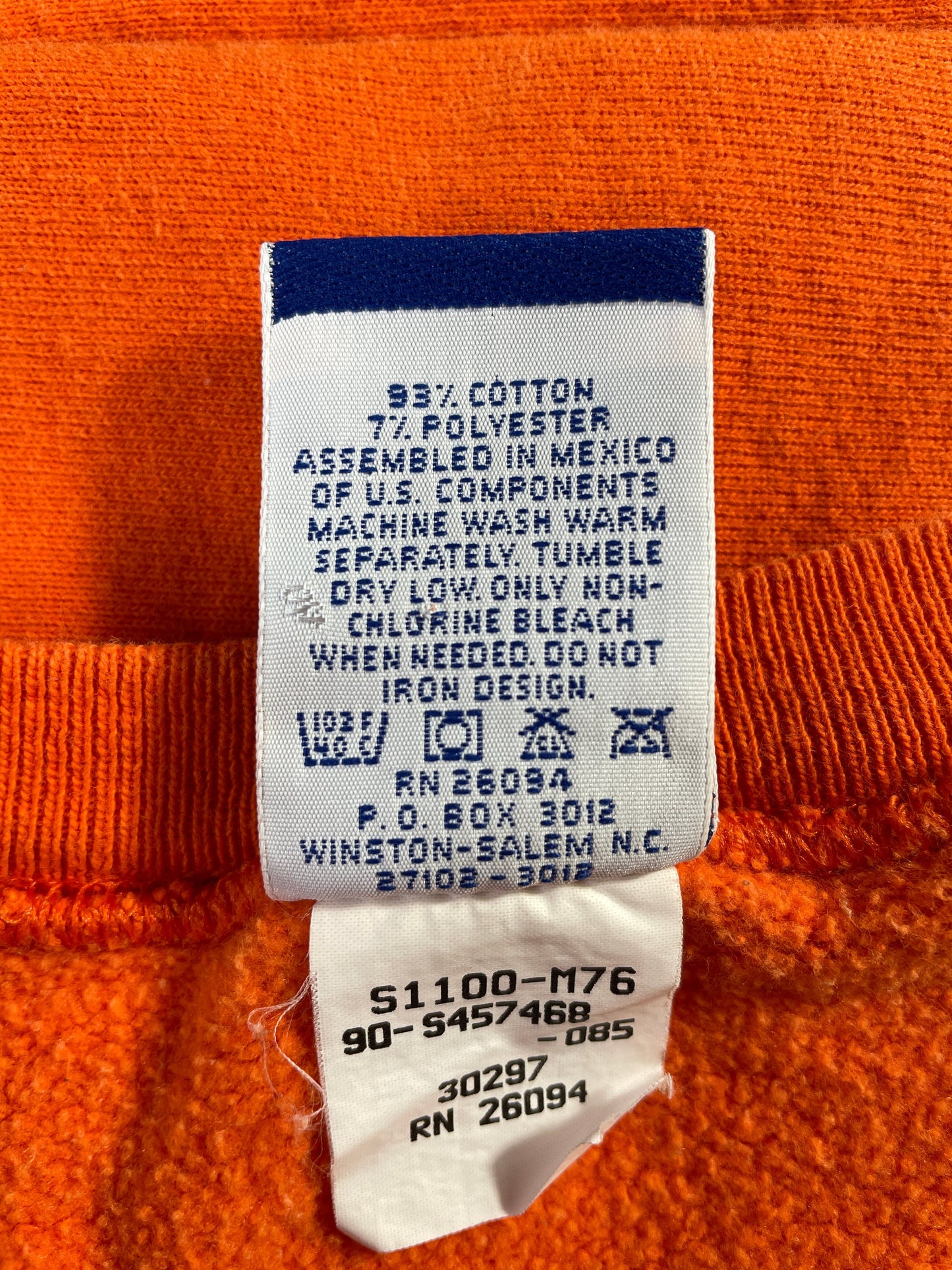 90’s CHAMPION Size XL Vintage Sweat-shirt / G6161S