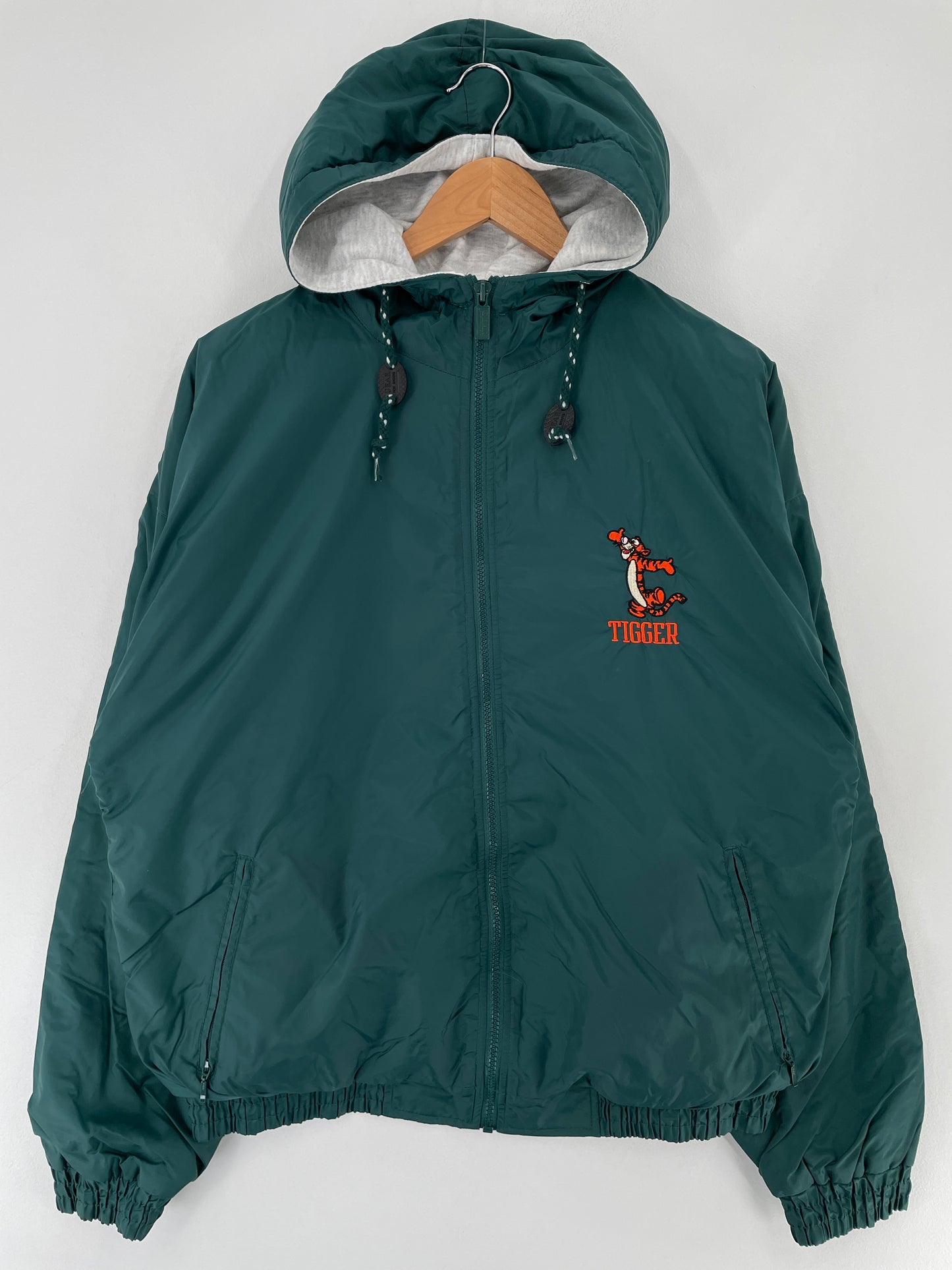 00' DISNEY TIGGER Size L Vintage Nylon Jacket / E7179N