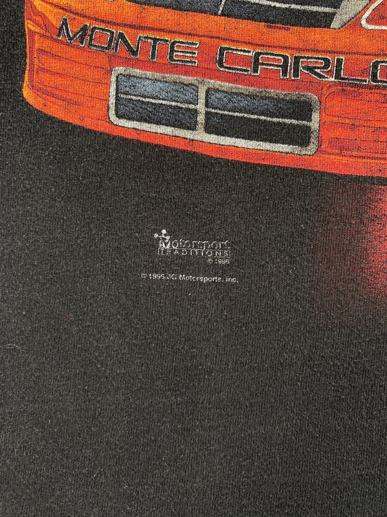1996 NASCAR JEFF GORDON x DU PONT Made in USA Size L  Vintage Racing T-Shirt / E9627T