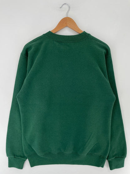 90's EASTERN MICHIGAN Made in USA Size L Vintage College Sweat-Shirt / G5051S