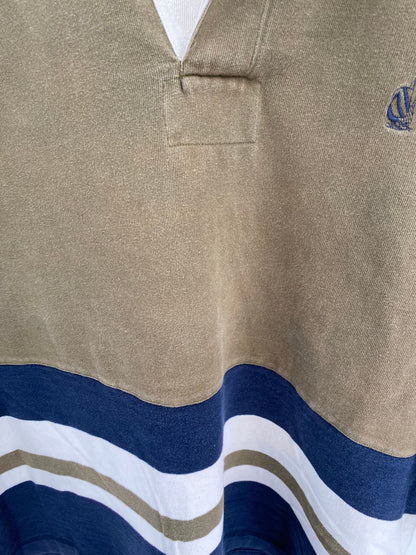 90’s NAUTICA Size XXL Rugby-Shirt / F3340R