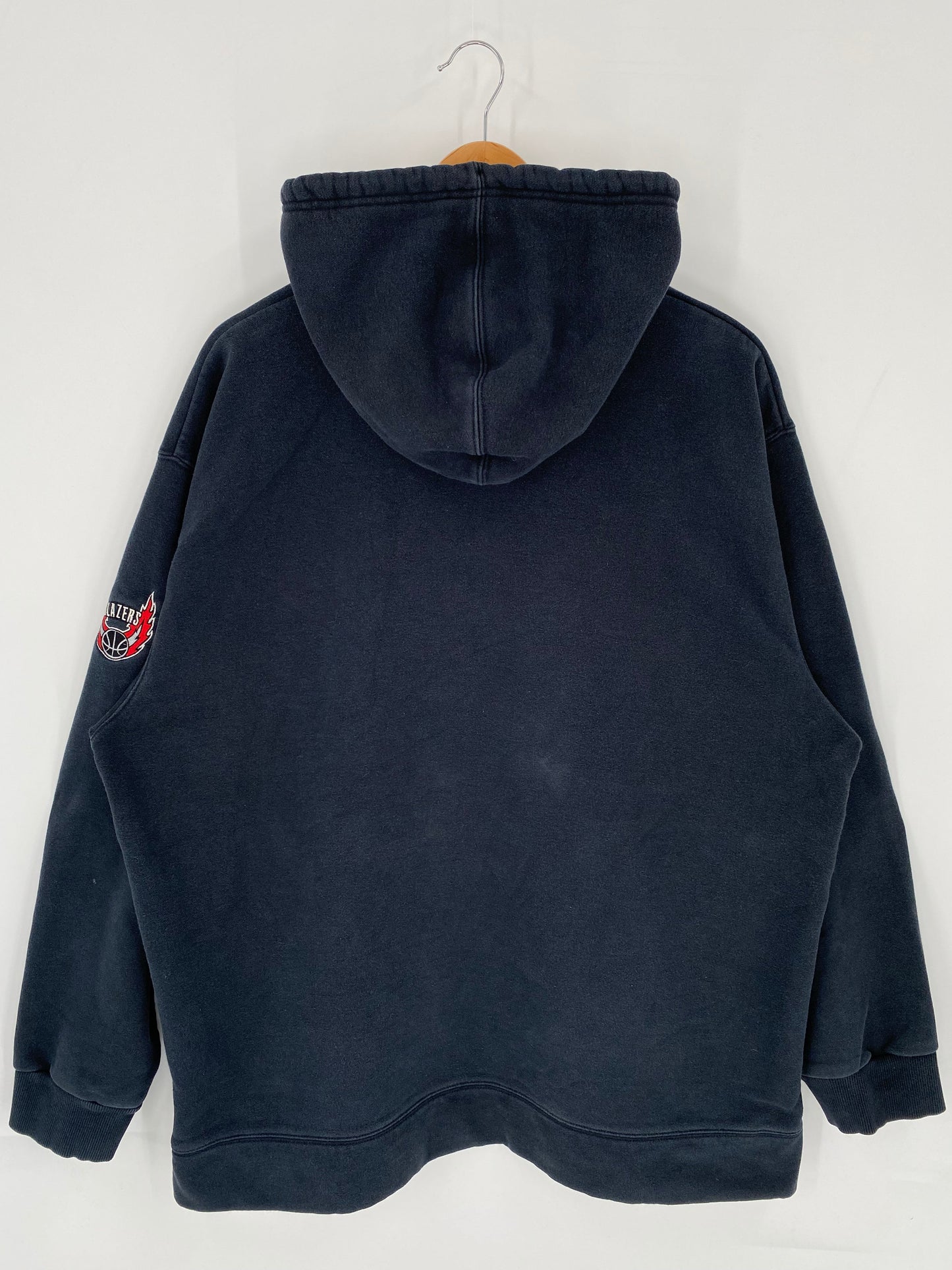 00' NIKE PORTLAND TRAIL BLAZERS Size XL Vintage NBA Hoodie Sweat-Shirts/ F6614S