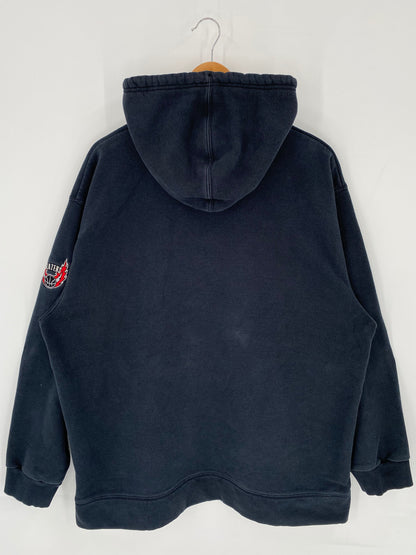 00' NIKE PORTLAND TRAIL BLAZERS Size XL Vintage NBA Hoodie Sweat-Shirts/ F6614S