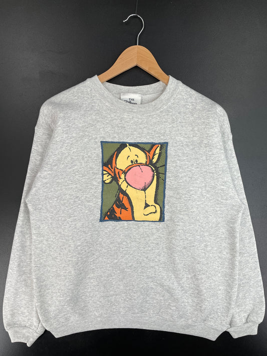 00' DISNEY TIGGER Made in USA Size M Vintage Sweat Shirt / F3096S