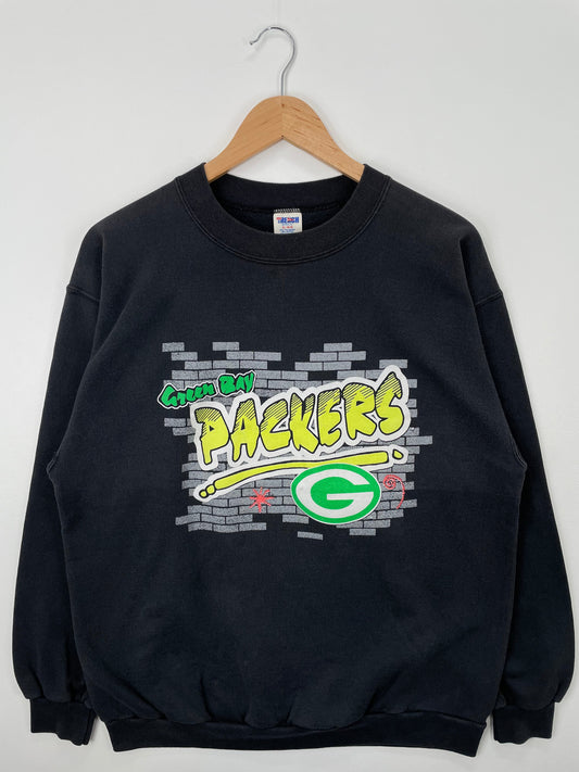 90's GREEN BAY PACKERS Made in USA Size XL Vintage NFL Sweat-shirt / F5660S