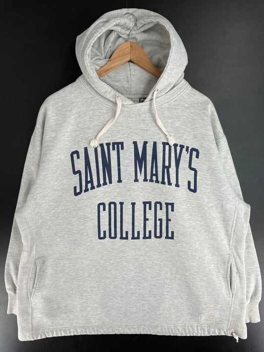 90's SAINT MARY'S COLLEGE Size XL Vintage College Hoodie Sweat-shirt / F6627S