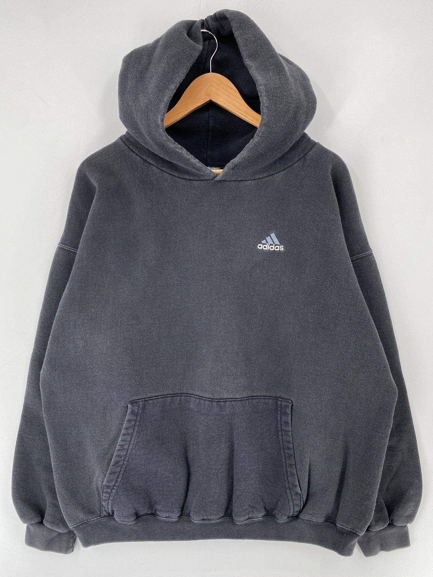90's ADIDAS Size XL Vintage Hoodie Sweat-shirt / E8956S