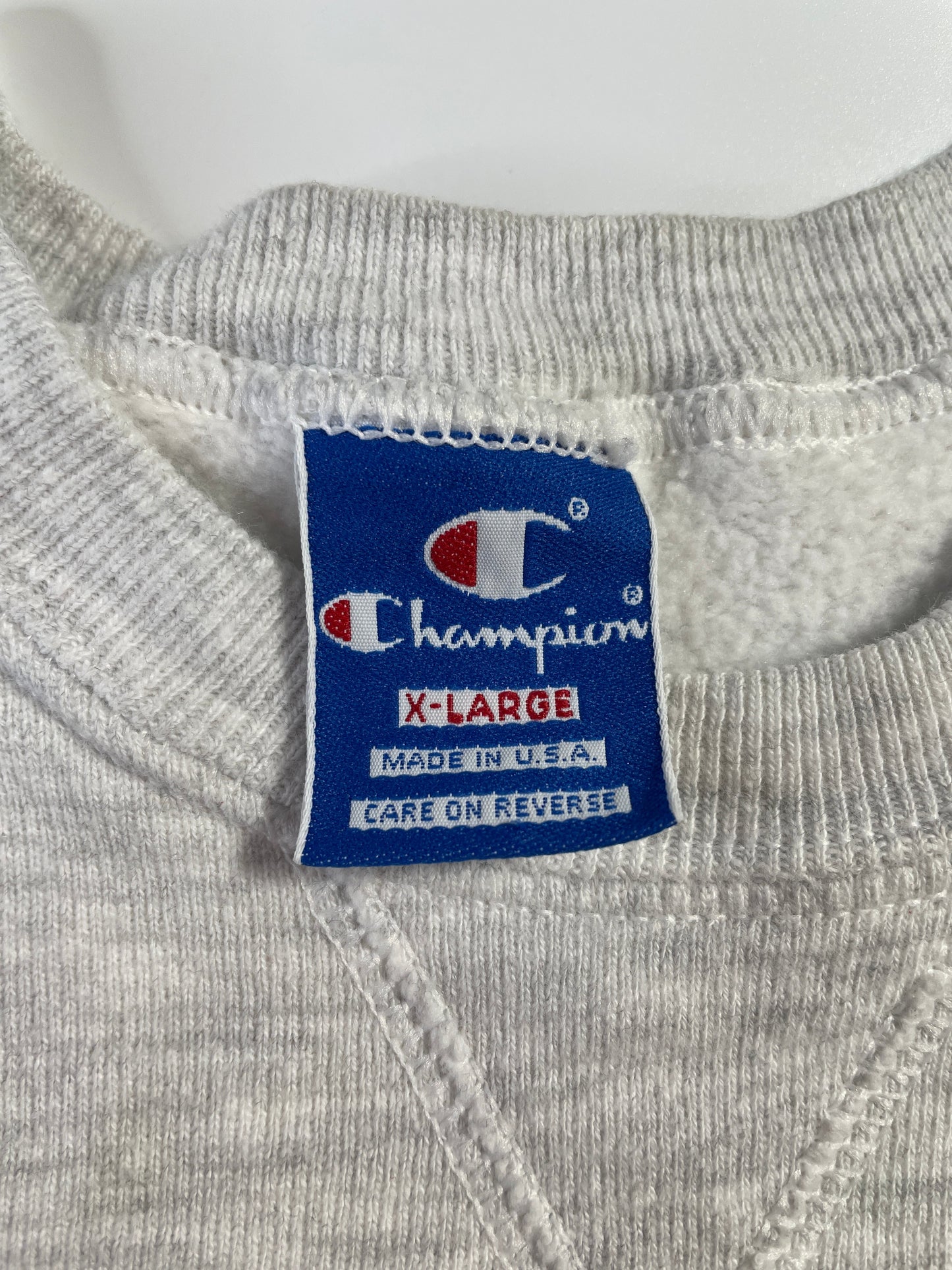 90's CHAMPION x COLOMBIA UNIVERSITY Made in USA Size XL Vintage College Sweat-Shirt / F3899S