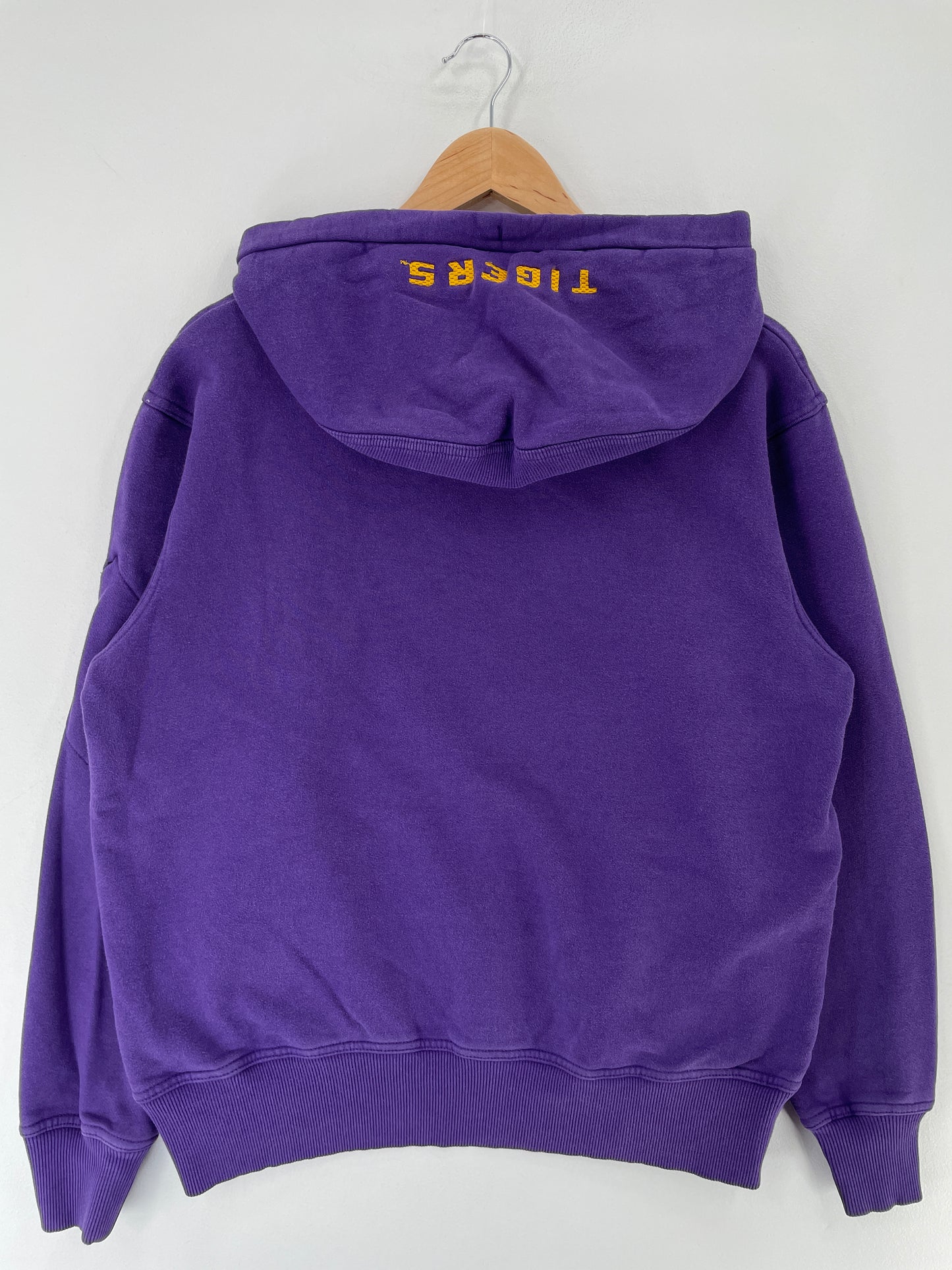 00' NIKE x LSU Size S Vintage College Hoodie Sweat-Shirt / F571S