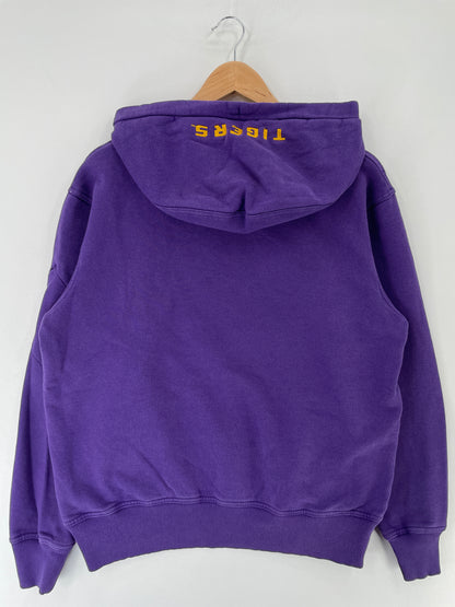 00' NIKE x LSU Size S Vintage College Hoodie Sweat-Shirt / F571S