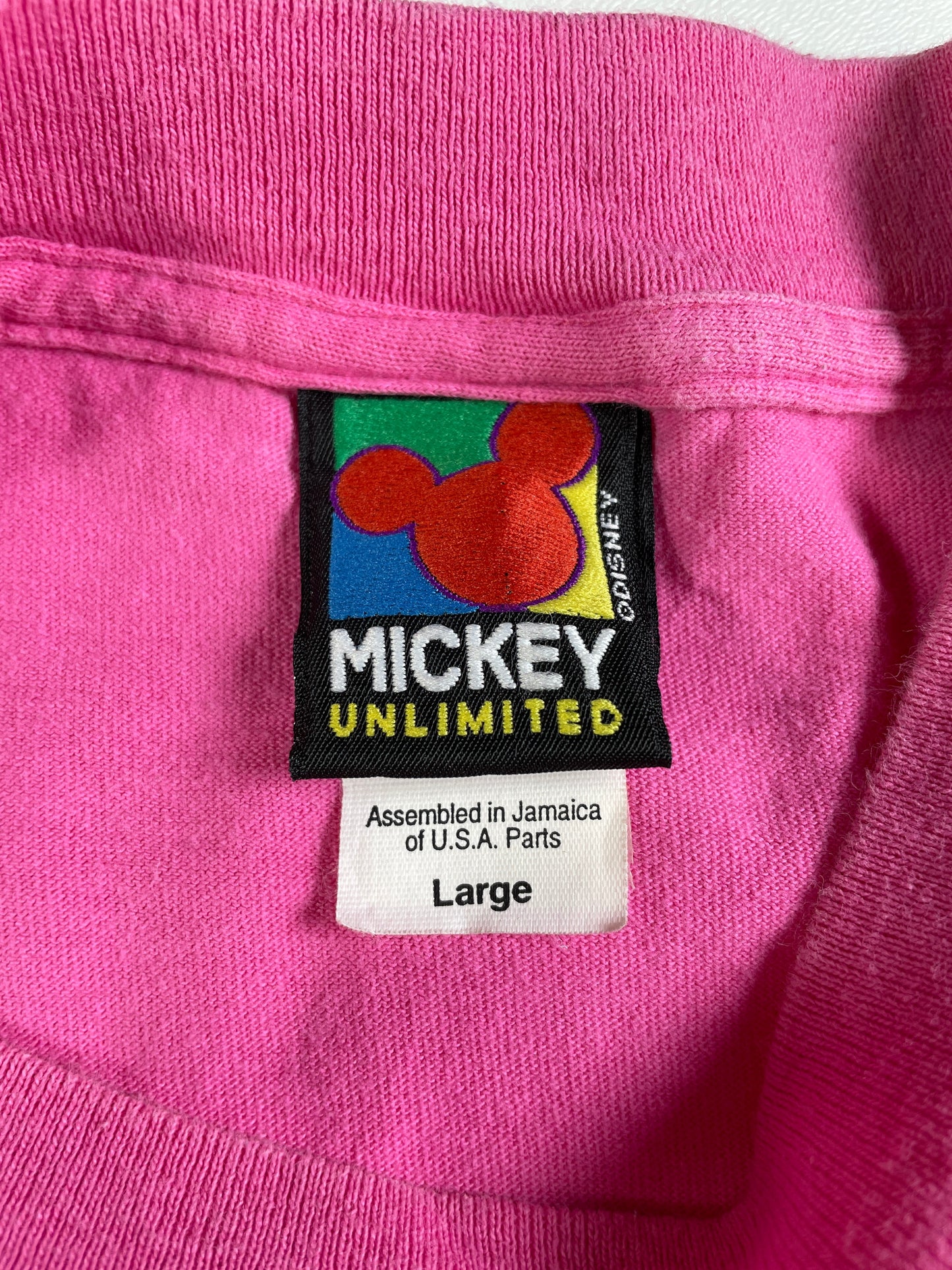 90’s DISNEY Size L Vintage T-shirt / F311T