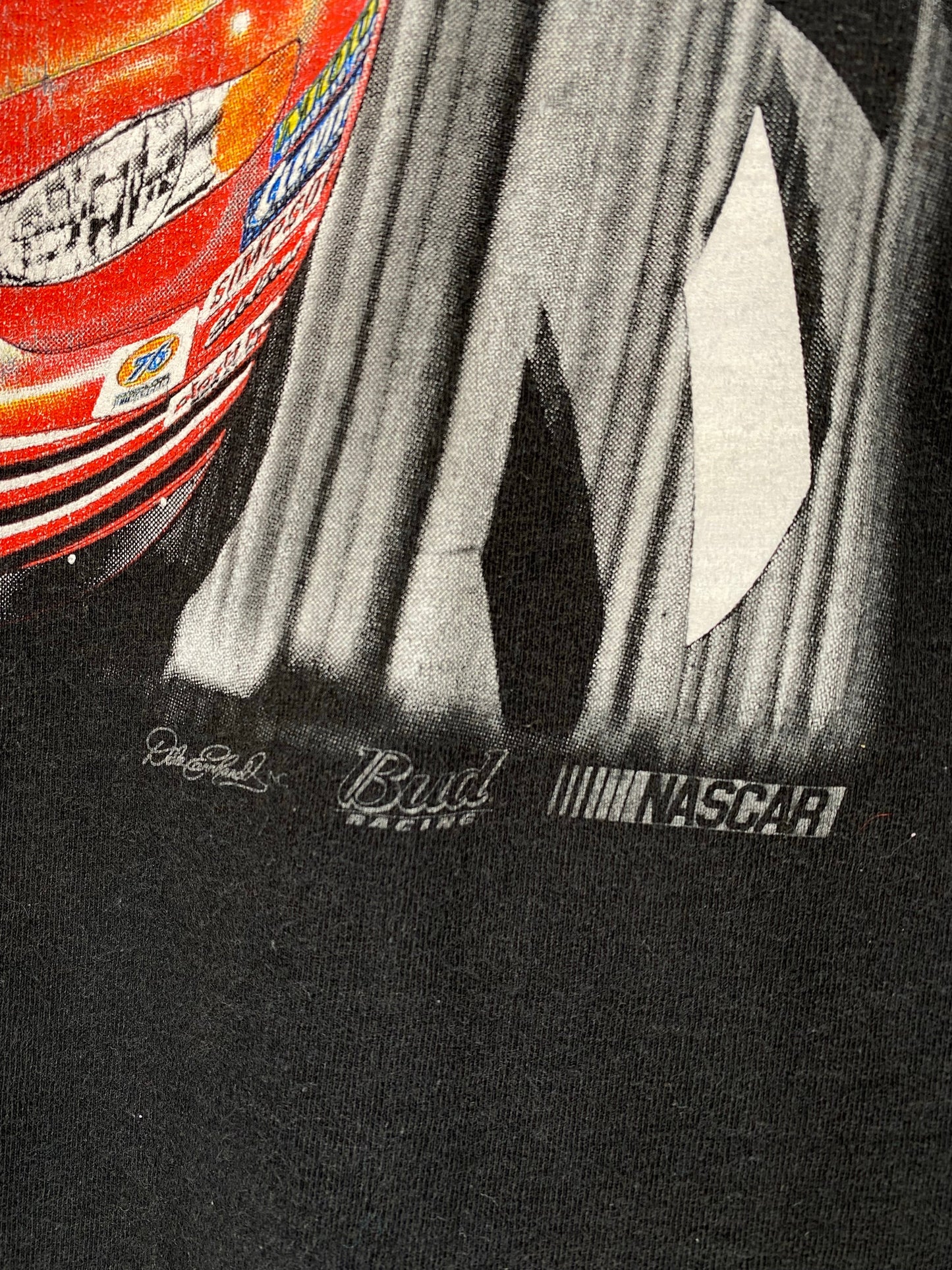 .00’ Budweiser x DALE EARNHARDT Size XL Vintage Racing Long Sleeve T-Shirt / E9136T