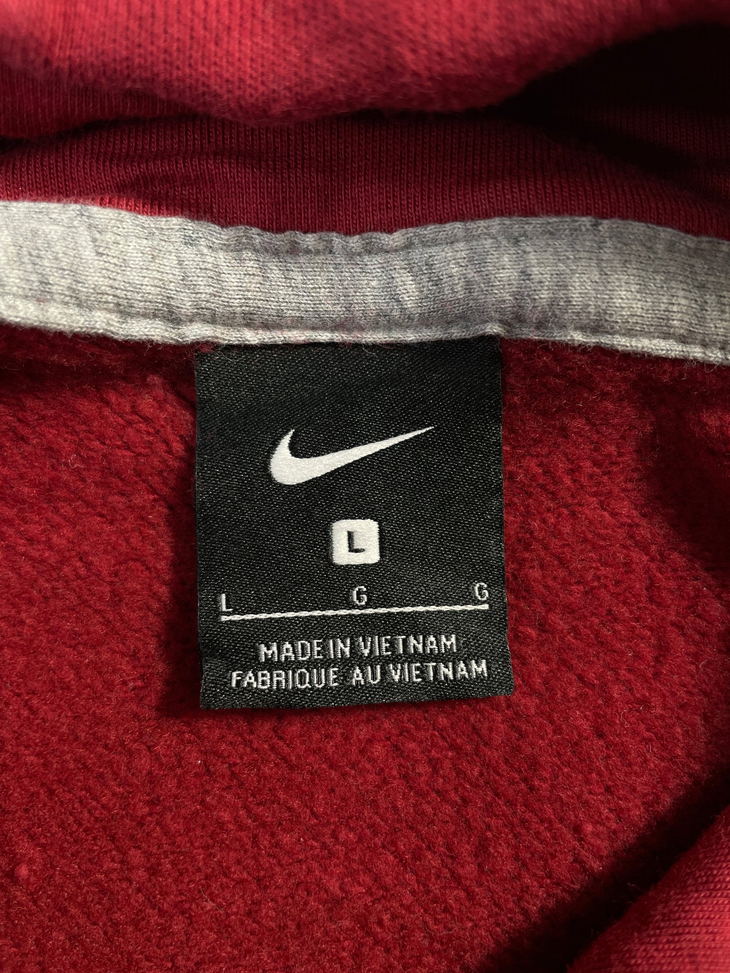 Vintage NIKE x SOUTHERN CAL FOOTBALL Size L Vintage College Hoodie Sweat-Shirt / E7397S