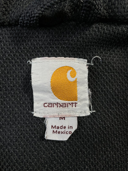 Vintage CARHARTT Size M Zip Up Hoodie Sweat-Shirt / F222S