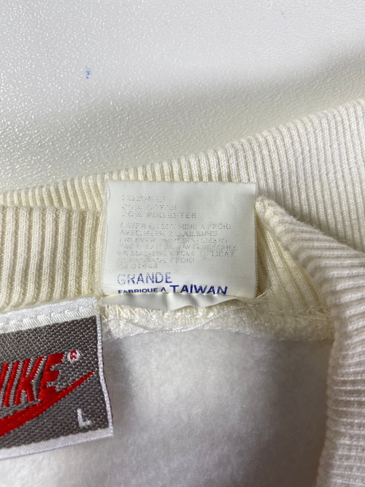 90's NIKE SILVER TAG USA TRUCK & FIELD Size L Vintage Sweat-shirt / E9142S