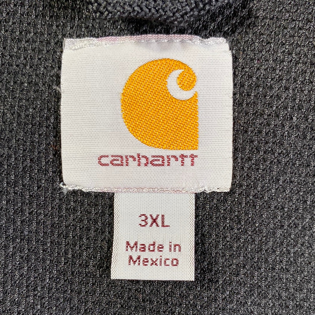 Vintage CARHARRT Size XXXL Zip Up Hoodie Sweat Shirt / G5630S