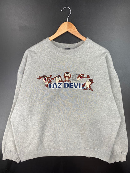1997 LOONEY TUNES  TAZ Size XXL Vintage Sweat-shirt / G3619S