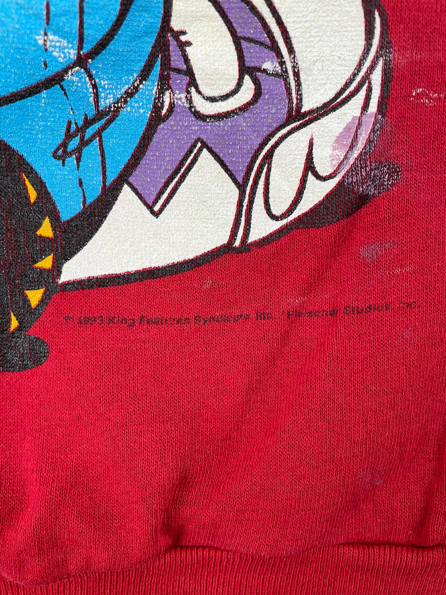 90's GARFILD Made in USA Size M Vintage Sweat-shirt / F2207S