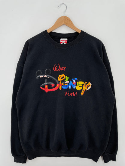 90's DISNEY Made in USA Size XXL Vintage Sweat-shirt / E7714S