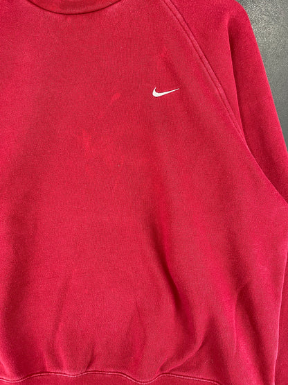 00' NIKE MINI SWOOSH Size M Vintage Sweat-Shirt / F941S