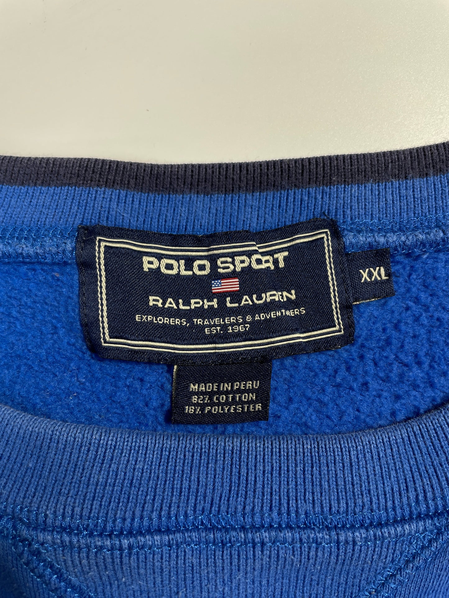 90's POLO SPORT RALPH LAUREN Size XXL Vintage Sweat-Shirt / E7706S