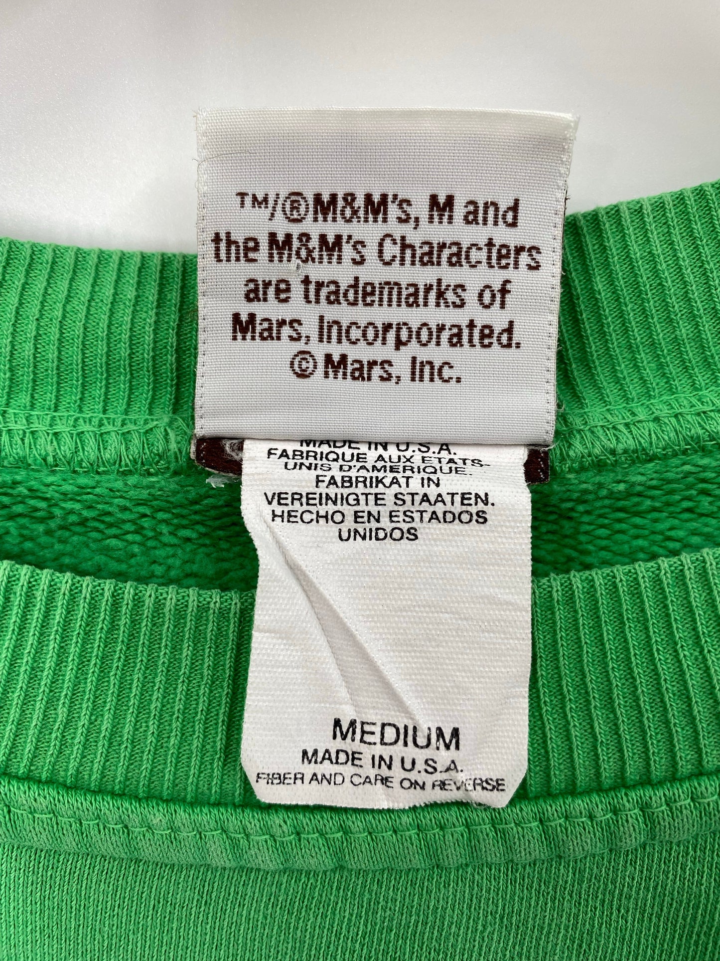 Vintage M&M Made in USA Size M Sweat-Shirt / E7164S