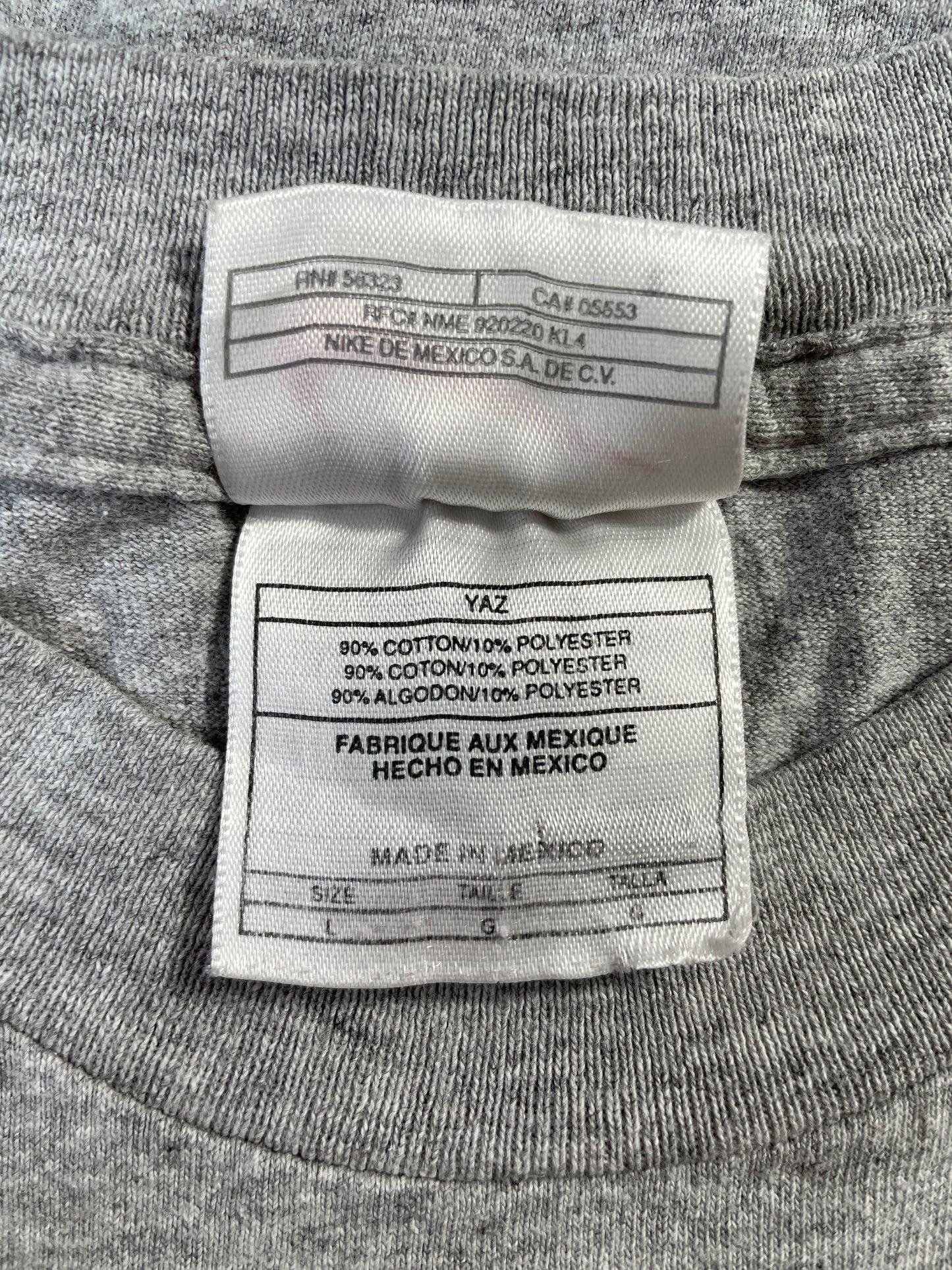 90's NIKE Size L Vintage Long Sleeve T-shirt / E7984T