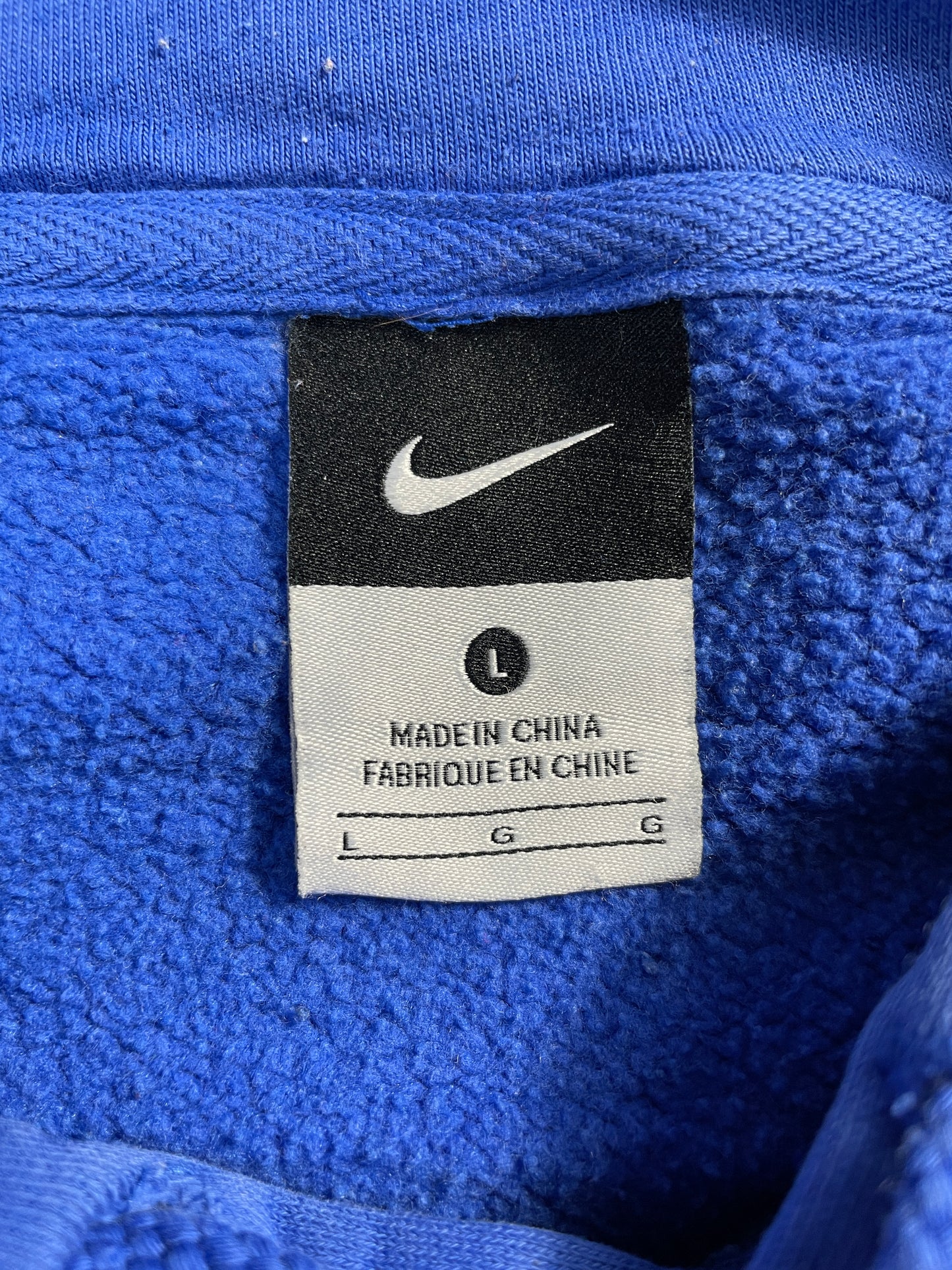 Vintage NIKE x UNIVERSITY OF KENTUCKY Size L Vintage College Hoodie Sweat-Shirt / E8042S