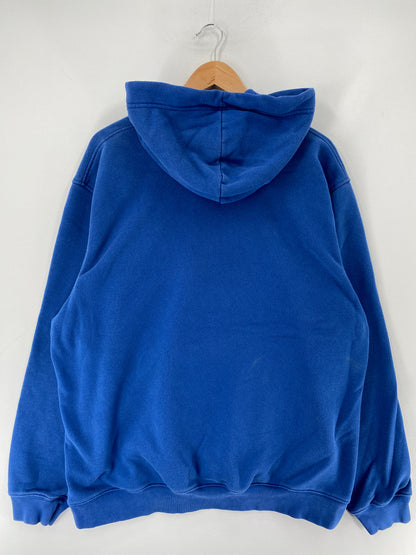 00' NIKE MINI SWOOSH Size XL Vintage Hoodie Sweat-Shirt / F935S