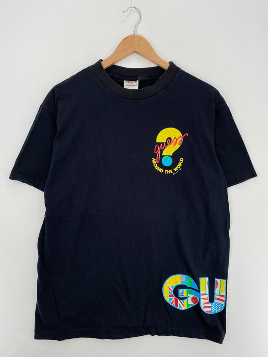 .1989 GUESS Made in USA Approx. Size XL Vintage T-Shirts / E7458T