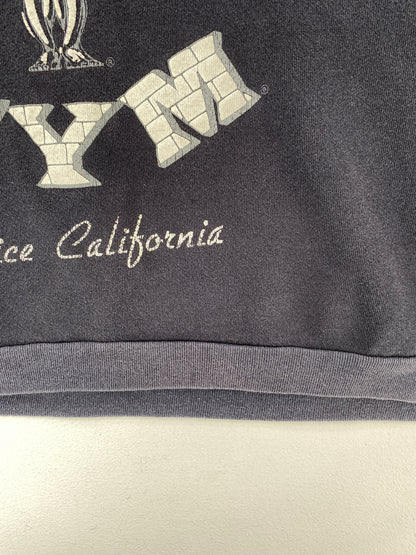 90's GOLD GYM VENICE CALIFORNIA Made in USA Size XXL Vintage Sweat-shirt / F356S