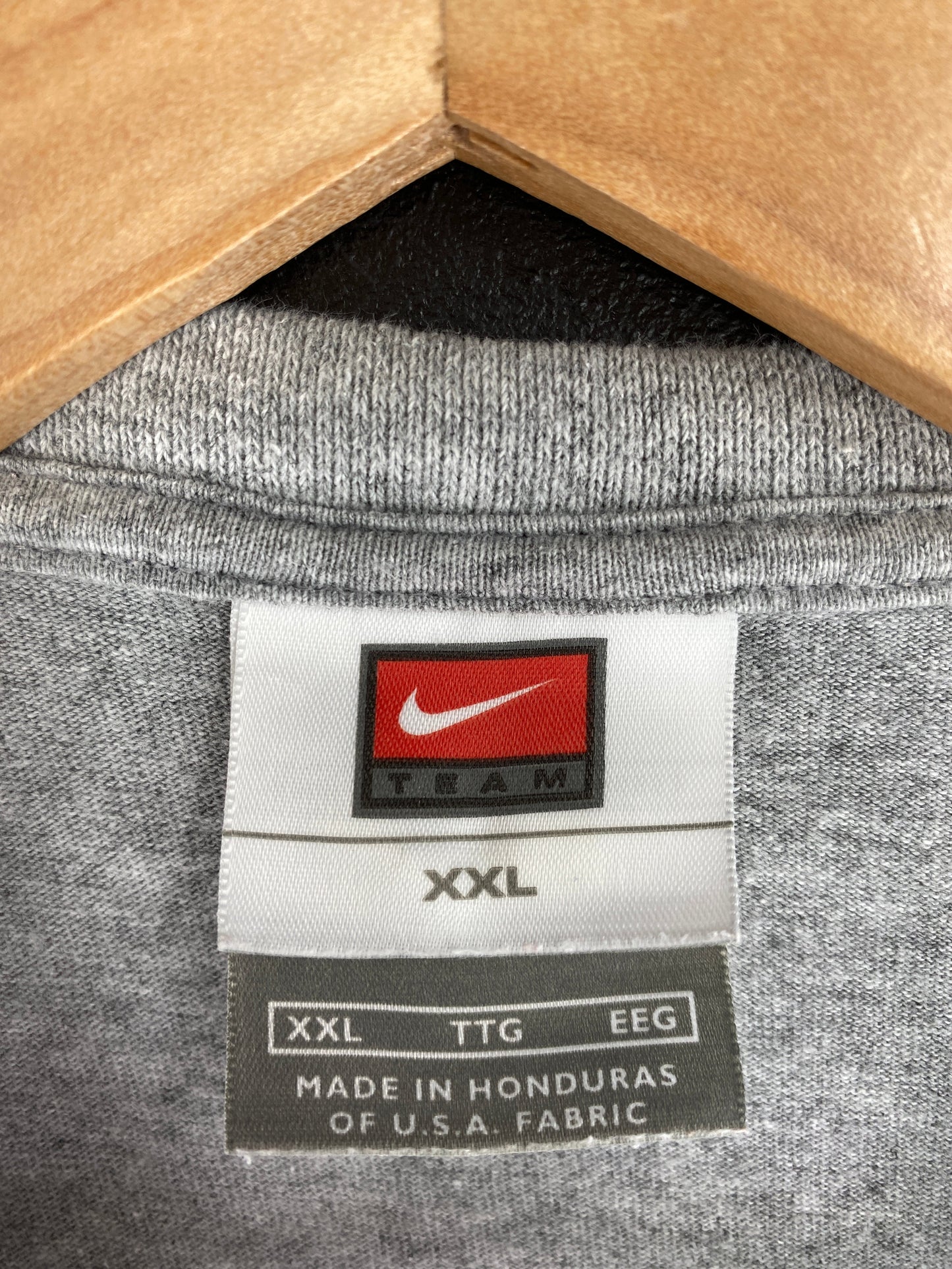 00' NIKE x OHIO STATE Size XXL Vintage College T-shirt / G2118T