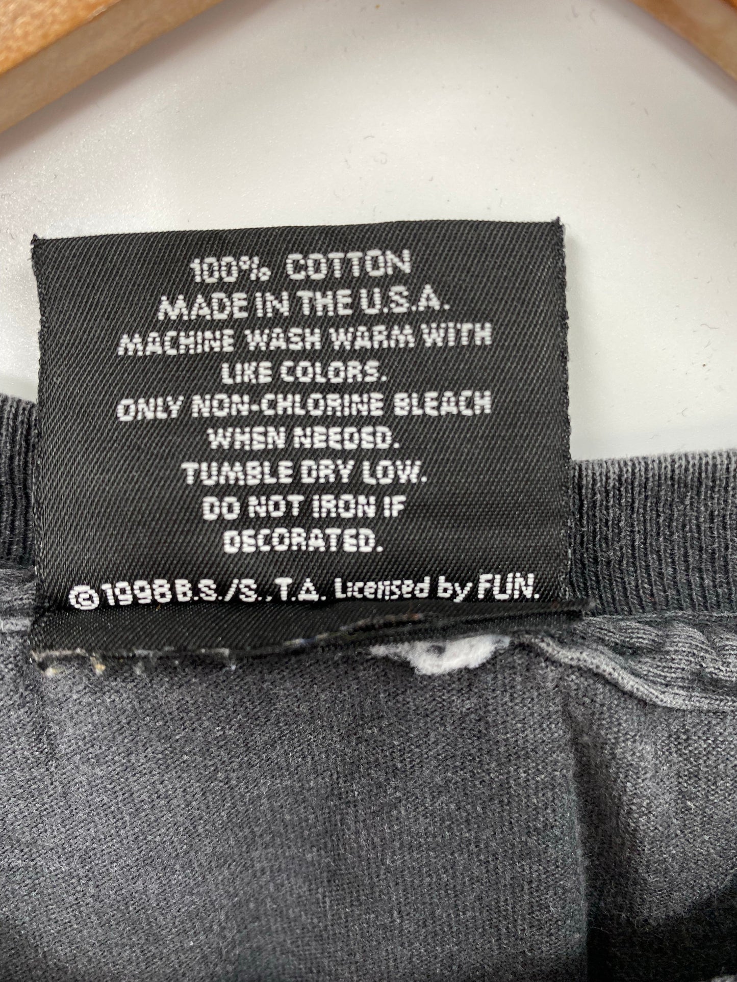 1998 DRAGON BALL Z Made in USA Size L Vintage T-Shirts / F1555T