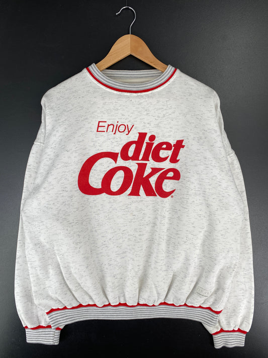 90’s DIET COKE Size Approx L Sweat-Shirt / E7647S