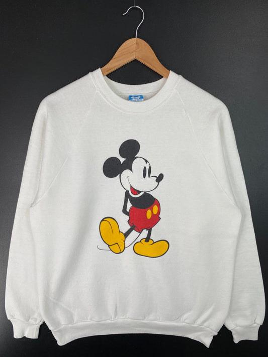 80's DISNEY MICKEY Made in USA Size XL Vintage Sweat-shirt / G3202S