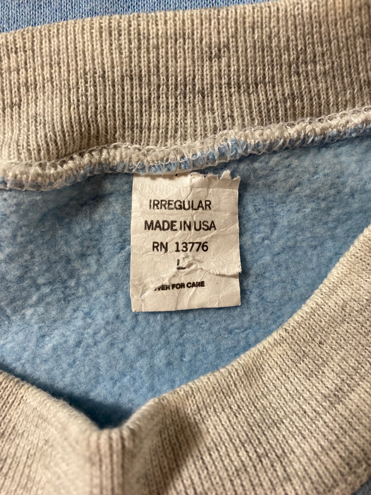 1987 DEER PENNSYLVANIA Made in USA Size L Vintage Animal Sweat-Shirt / G6446S