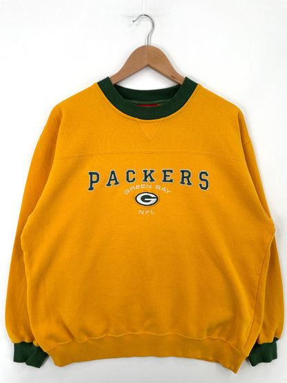 Vintage GREEN BAY PACKERS Size L NFL Sweat-Shirt / F4718S