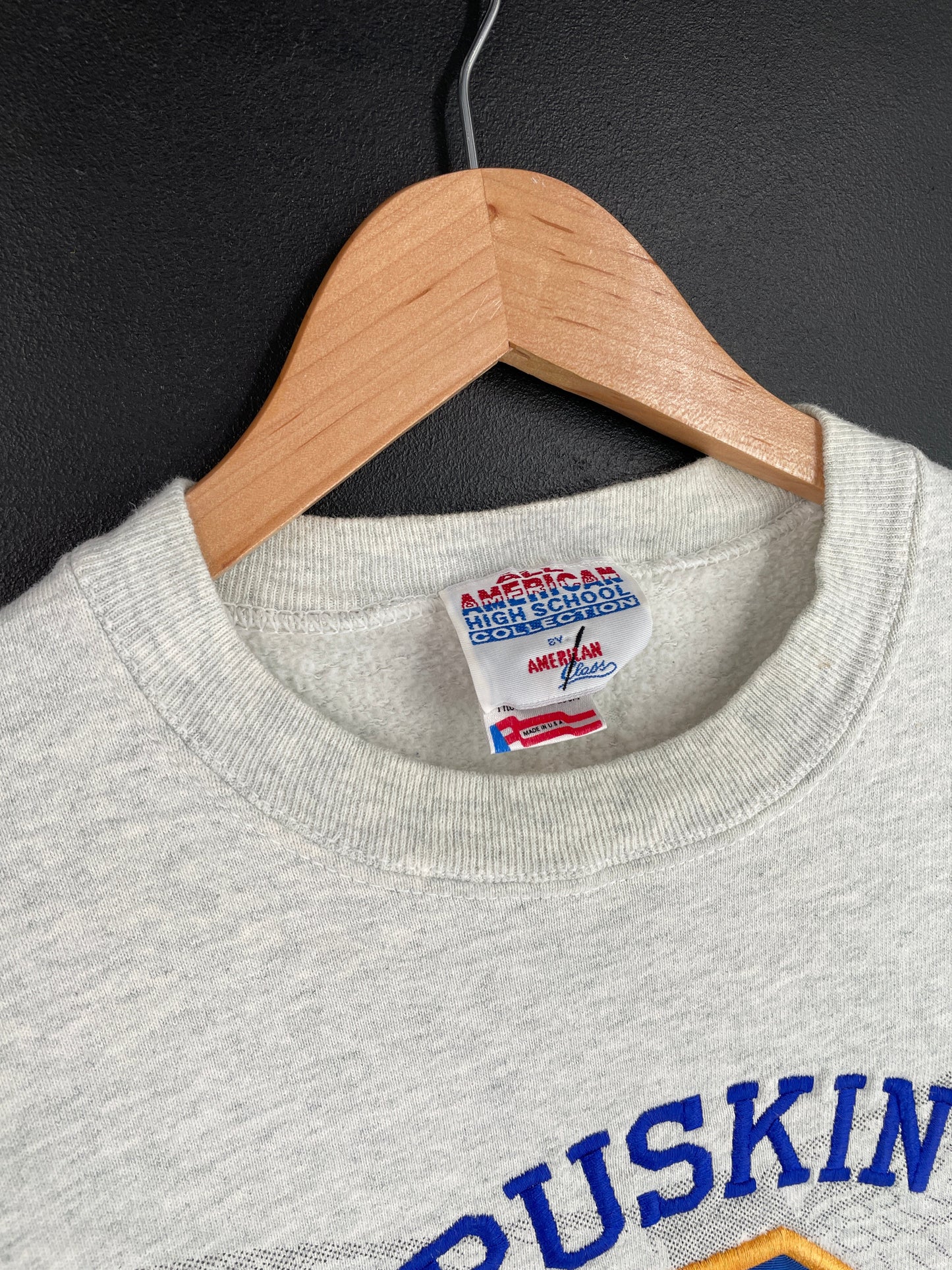90's RUSKIN EAGLES Made in USA Size XL Vintage College Sweat-Shirt / G2531S