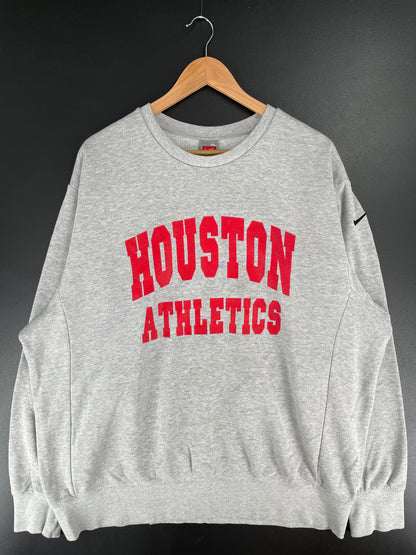 00' NIKE x HOUSTON Size XL Vintage College Sweat-Shirt / E7190S