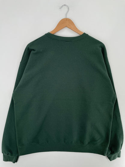 Vintage CHAMPION x DELBARTON Size L Vintage College Sweat-Shirt / F3898S