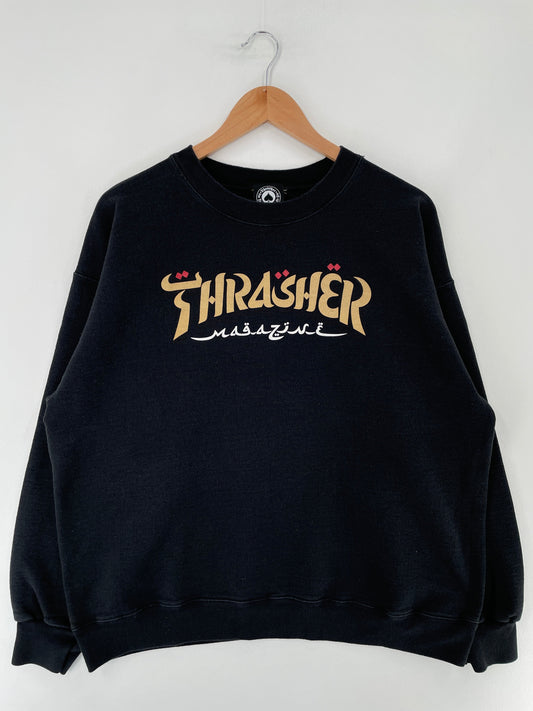 Vintage THRASHER Size Approx.XL Sweat-shirt / F7638S