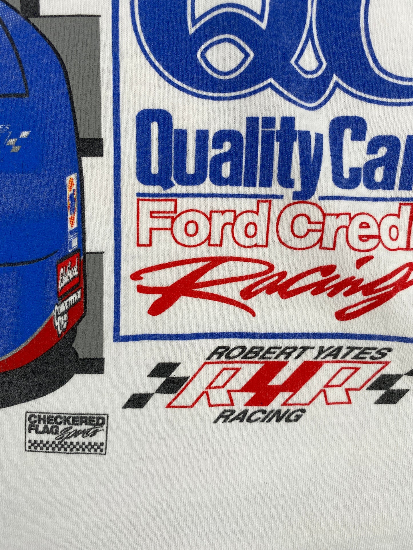 90's NASCAR DALE JARRETT Size XL Vintage Racing T-shirt / E7152T