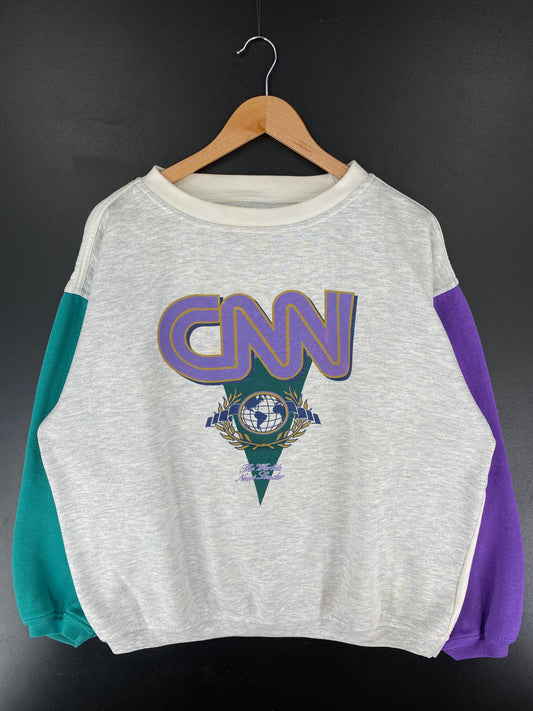 90’s CNN Size XL Vintage Sweat-Shirt / F6002S