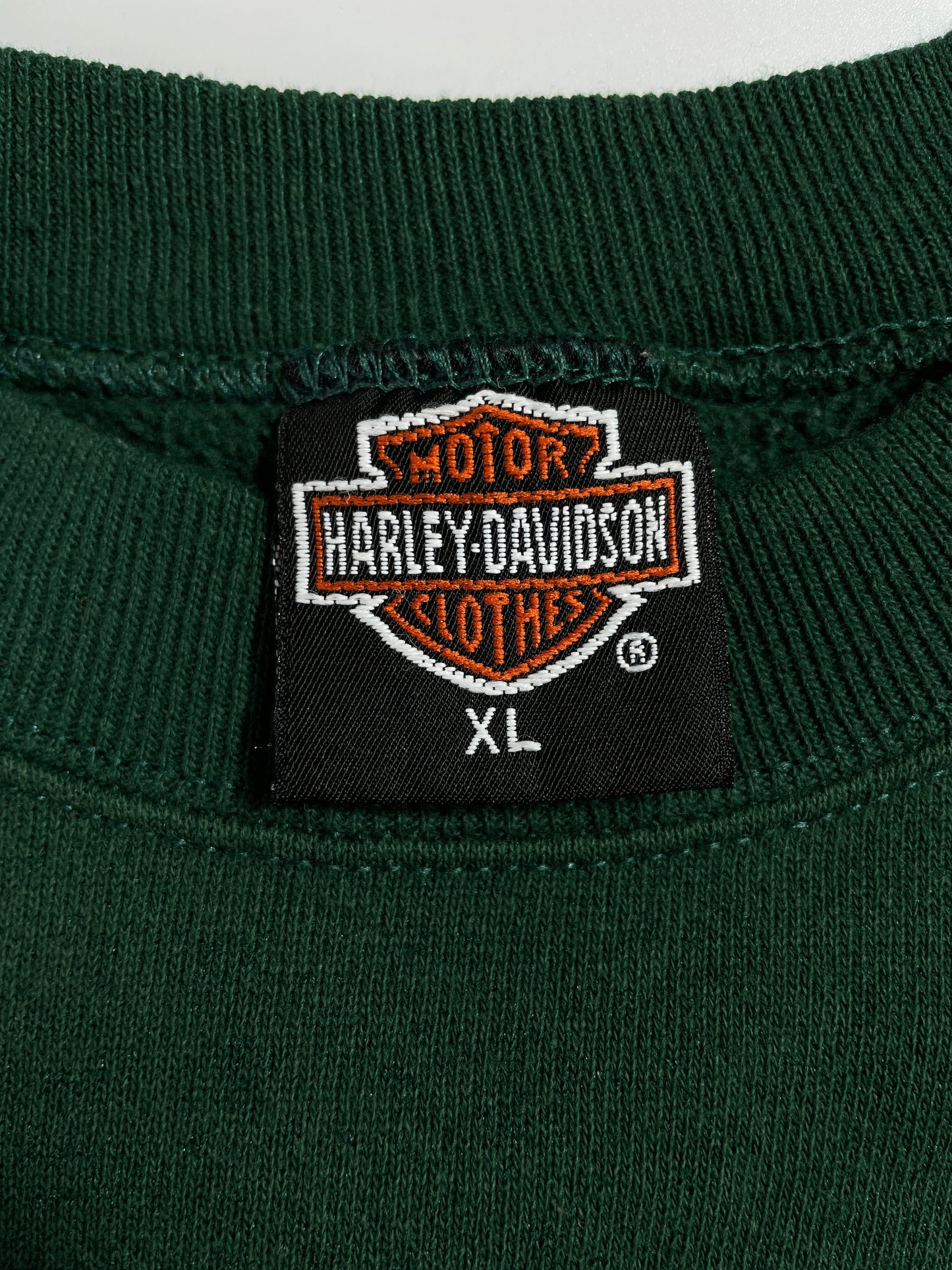 90's HARLEY DAVIDSON SIDE WINDER Made in USA Size XL Vintage Sweat-Shirt / E9889S