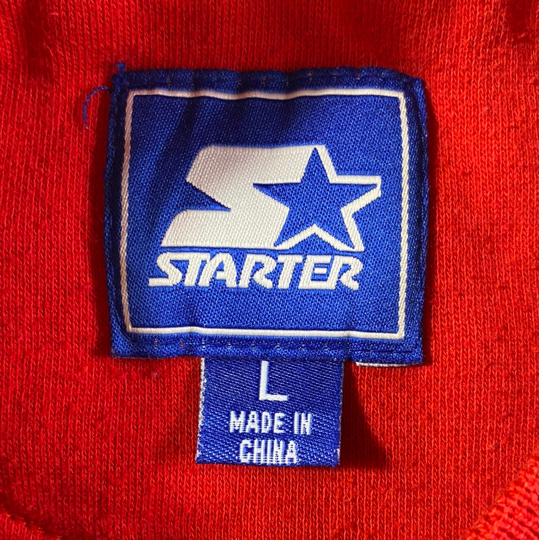 90’s STARTER x TEXAS TECH Size L Vintage College Sweat-Shirt / G5532S