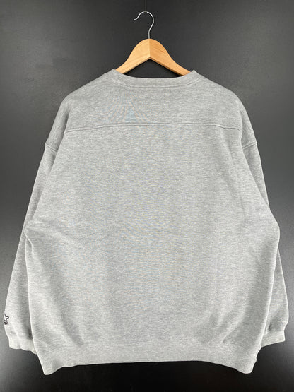 90's STARTER x NEW YORK ISLANDERS Size Approx.XXL Vintage NHL Sweat-Shirt / F617S