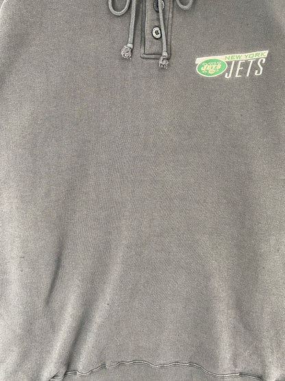 90's STARTER x NEW YORK JETS Size XXL Vintage NFL Hoodie Sweat-Shirt / F534S