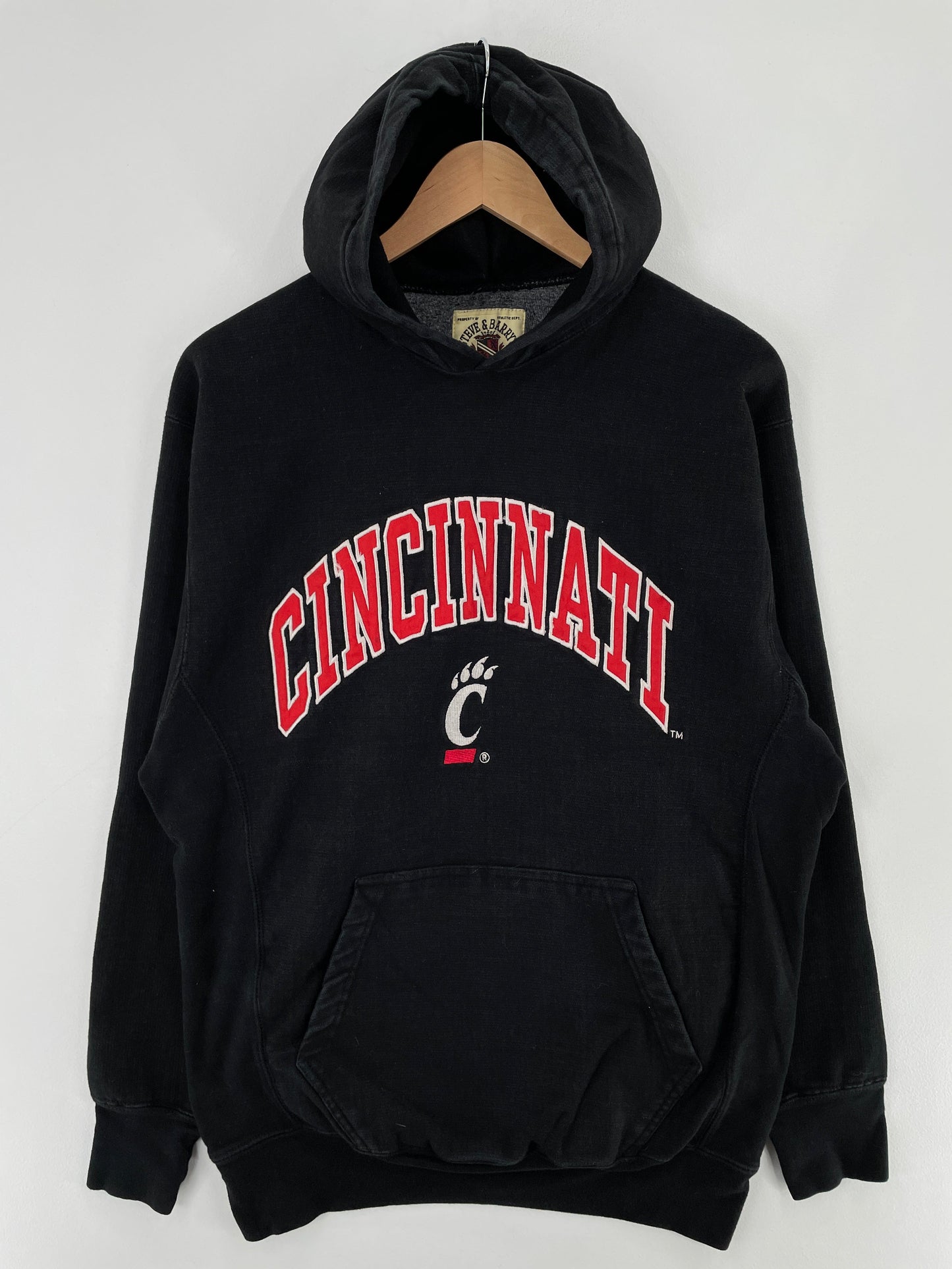 Vintage CINCINNATI BEARCATS Size M Vintage College Hoodie Sweat-shirt / F2499S